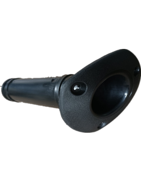Flush rod holder