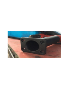 Small square flush rod holder