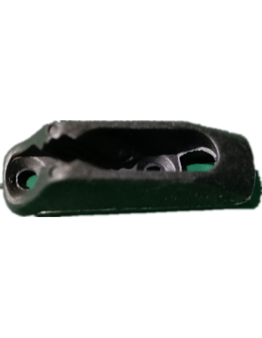 Clam cleat for rudder