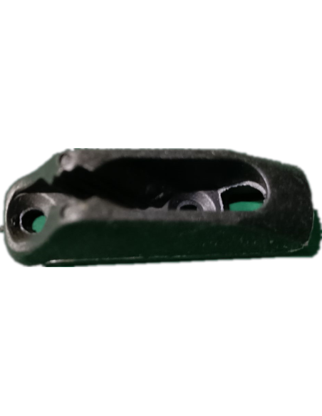 Clam cleat for rudder