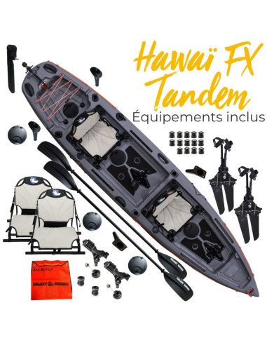 Galaxy Kayaks Hawaii Flipper Tandem