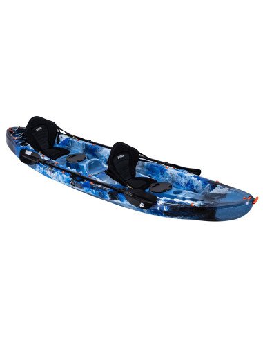 Galaxy Kayaks Tahiti Tandem 2+1 solo
