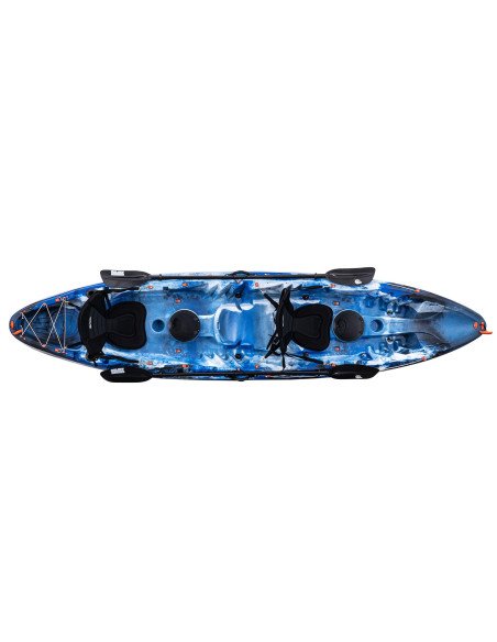 Galaxy Kayaks Tahiti Tandem 2+1 solo