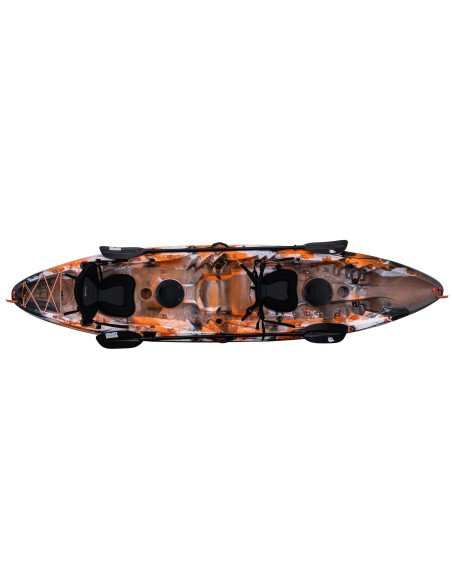 Galaxy Kayaks Tahiti Tandem 2+1 solo