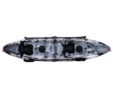Galaxy Kayaks Tahiti Tandem 2+1 solo