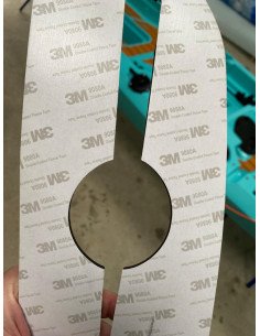 Wood-effect non-slip EVA pads for Wildcat 2