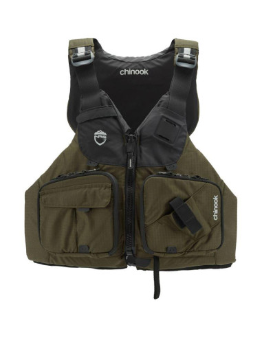 Gilet NRS Chinook Fishing PFD Kaki/Bark