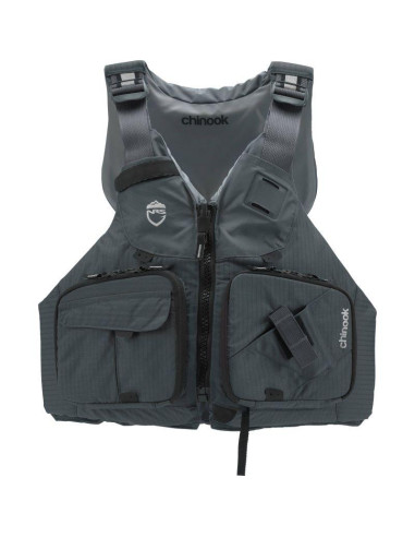NRS Chinook Fishing PFD Charcoal