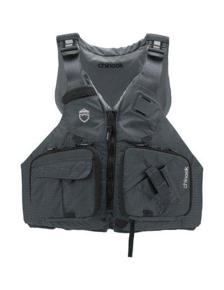 NRS Chinook Fishing PFD Charcoal