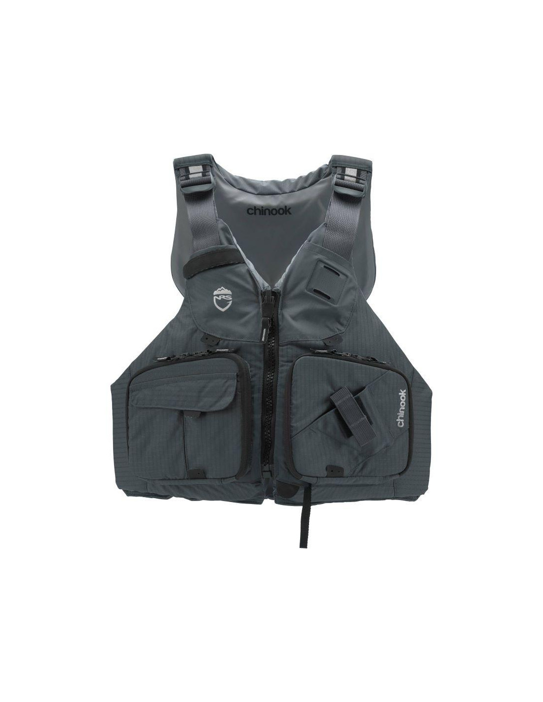 Gilet NRS Chinook Fishing PFD Gris/Charcoal