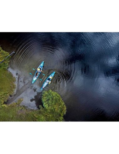 kayak gonflable rigide biplace - Galaxy kayaks