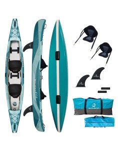 Inflatable dropstiched kayak 1 person 2