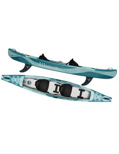 kayak gonflable rigide biplace - Galaxy kayaks