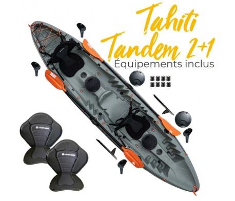 Galaxy Kayaks Tahiti Tandem 2+1 solo