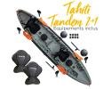 Galaxy Kayaks Tahiti Tandem 2+1 solo