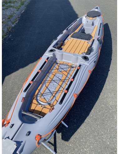 Wood-effect non-slip EVA pads for Alboran FX3