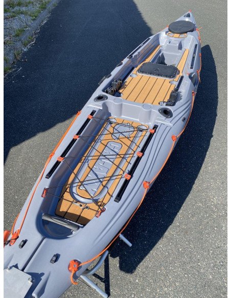 Wood-effect non-slip EVA pads for Alboran FX3