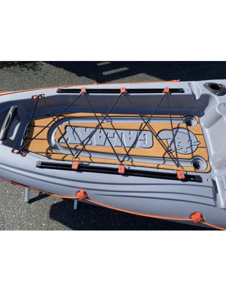 Wood-effect non-slip EVA pads for Alboran FX3
