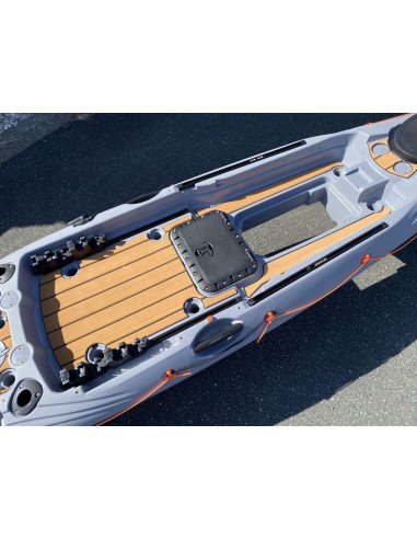 Wood-effect non-slip EVA pads for Alboran FX3