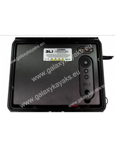 Moteur Eléctrique kit complet pour kayak 1 CV + Lithium 50 Ah 16.8v