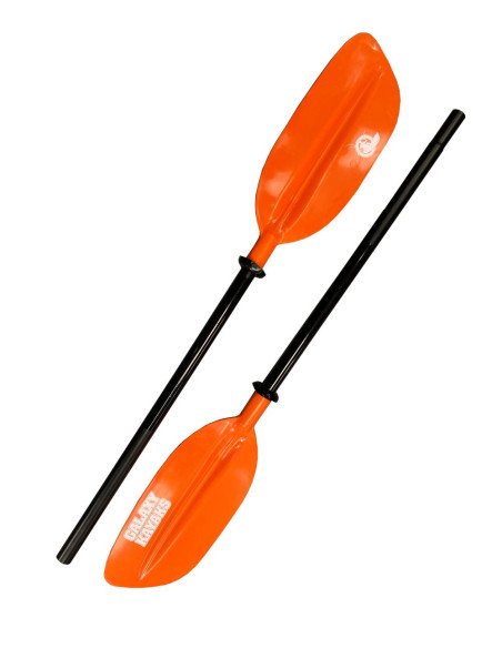 Two-Piece Black Kayak Paddle