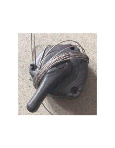 Complete Rudder handle with Dyneema 3.8 mts