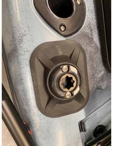 RIBPort inc StarPort et 3M VHB - Noir - Accessoire original Railblaza