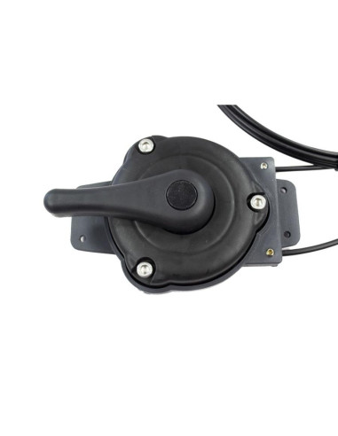 handle system for rudder or motor
