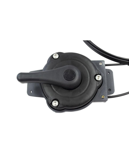handle system for rudder or motor