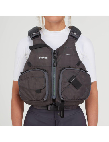 NRS Chinook Fishing PFD Charcoal 2026