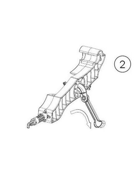 Béquille pour chariot C-TUG