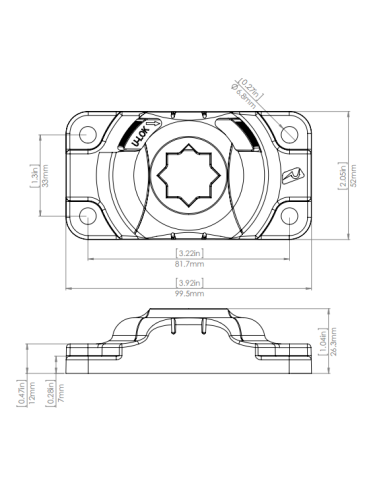 OEM Starport HD Railblaza