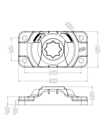 OEM Starport HD Railblaza