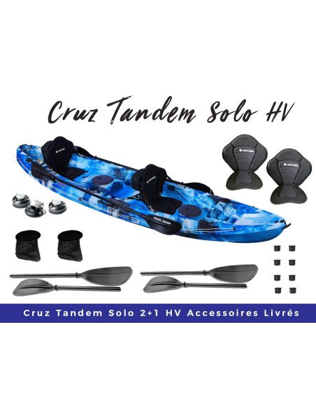 Cruz Tandem - Galaxy Kayaks for leisure