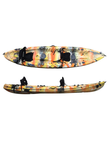 galaxy kayaks cruz  tandem solo 1 2 ou 3 personnes