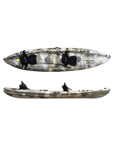 galaxy kayaks cruz  tandem solo 1 2 ou 3 personnes