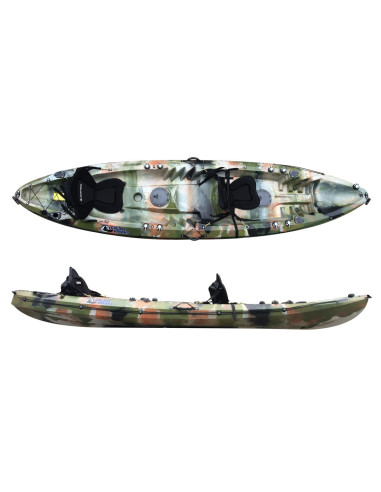 galaxy kayaks cruz  tandem solo 1 2 ou 3 personnes
