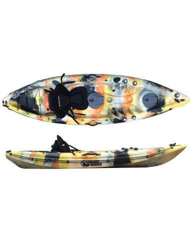 Galaxy Kayaks:  Cruz  Individuel fisher pro