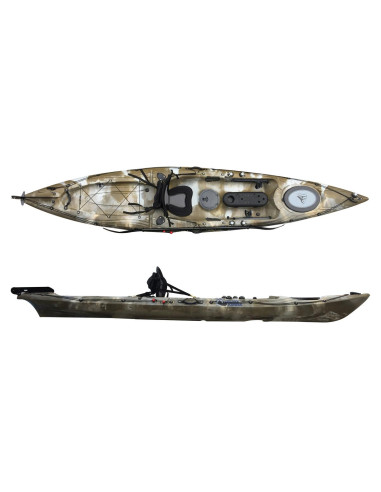 Kayak Alboran HV individuel - Modèle de pêche homologable div 245  - Galaxy Kayaks