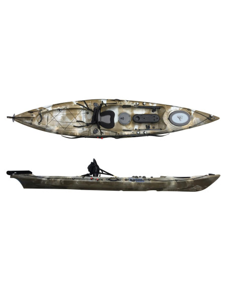 Kayak Alboran HV individuel - Modèle de pêche homologable div 245  - Galaxy Kayaks
