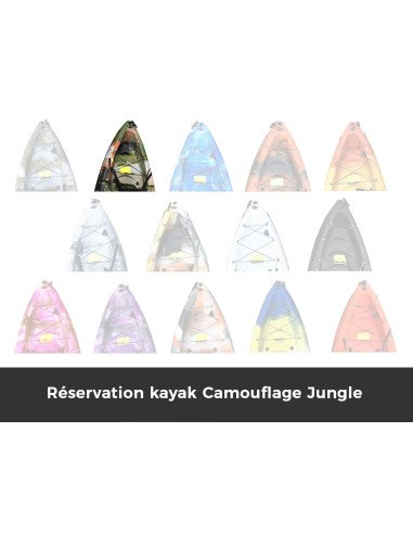 FUEGO HV individuel kayak SOT simple robuste et super bon marché