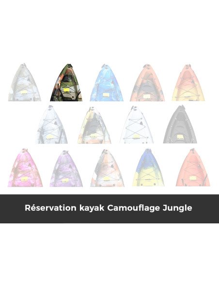 FUEGO HV individuel kayak SOT simple robuste et super bon marché