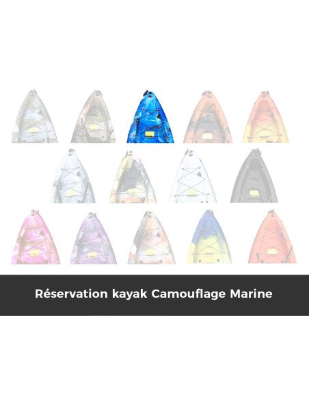FUEGO HV individuel kayak SOT simple robuste et super bon marché