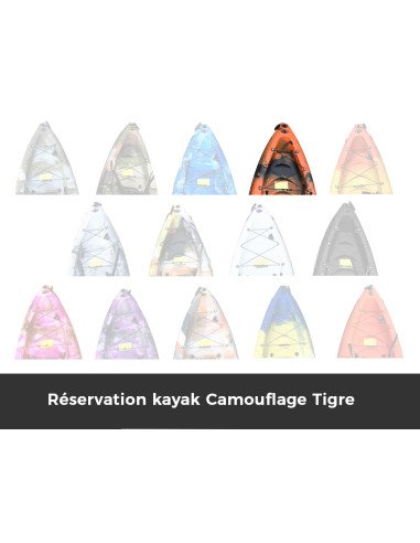 FUEGO HV individuel kayak SOT simple robuste et super bon marché