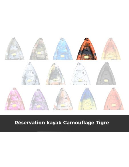 FUEGO HV individuel kayak SOT simple robuste et super bon marché