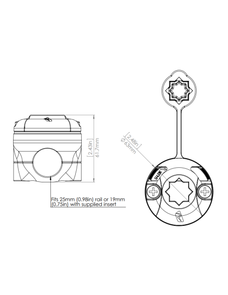 RailMount 19-25 Railblaza