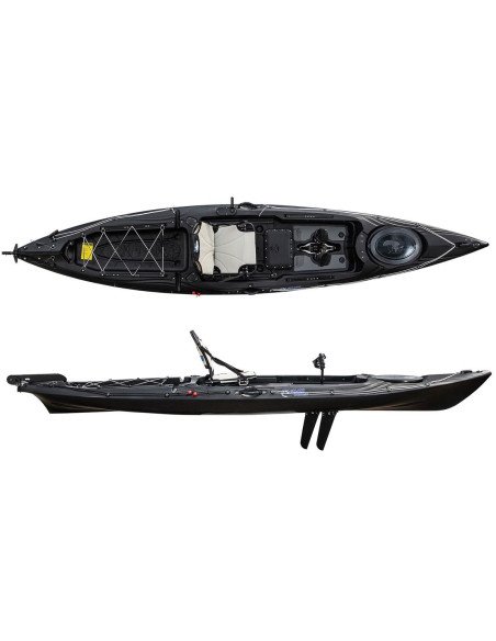 Kayak Alboran FX2 individuel - HV SÉRIE Modèle de pêche homologable div 245