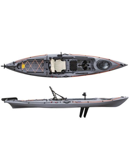 Kayak Alboran FX2 individuel - HV SÉRIE Modèle de pêche homologable div 245