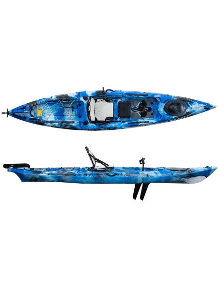 Kayak Alboran FX2 individuel - HV SÉRIE Modèle de pêche homologable div 245