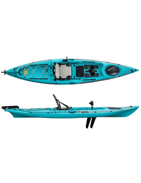 Kayak Alboran FX2 individuel - HV SÉRIE Modèle de pêche homologable div 245